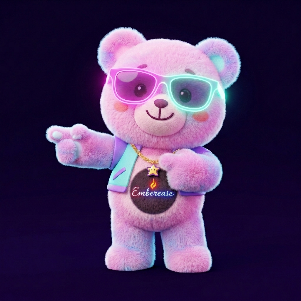 Ember Bear Mascot